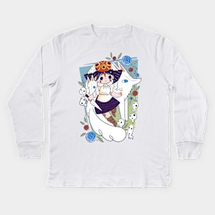 Forest Daughter Kids Long Sleeve T-Shirt